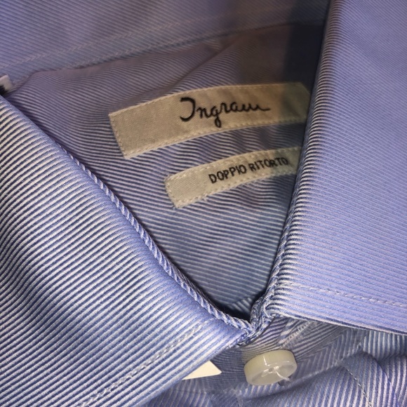 Ingram Made In Italy Dress Shirt 16/41 - Picture 5 of 8